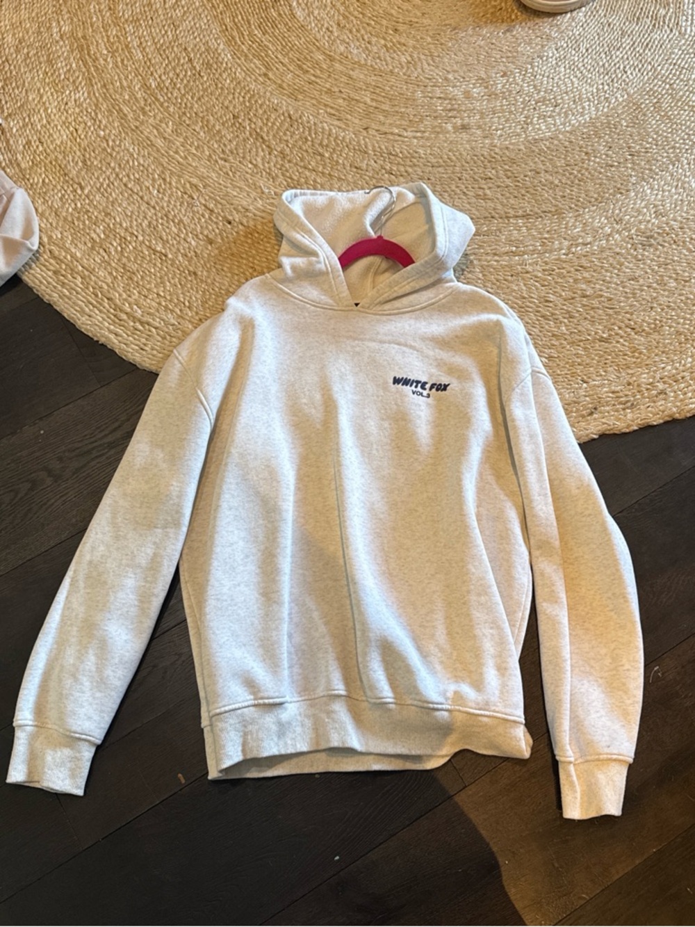 Light Gray Men's Hoodie Sweatshirt